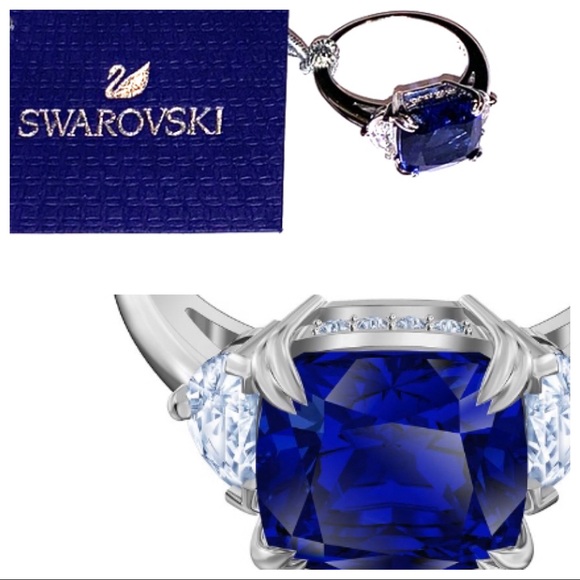 Swarovski Jewelry - Swarovski Attract Saphire Ring